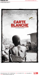 Carte Blanche Printable Press Kit